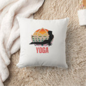 ヨガ:流れを受け入れる クッション (ブランケット)