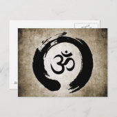 ヨガ&瞑想ポストカード ポストカード (正面/裏面)