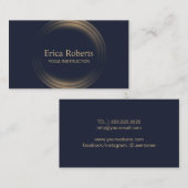 ヨガ・瞑想先生禅師団 名刺 (正面/裏面)