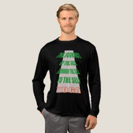 ヨガ:自己の旅、thro Tシャツ