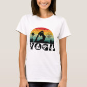 ヨガ – Peace, Love & Light Tシャツ (正面)