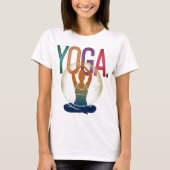 「ヨガ」 Tシャツ (正面)