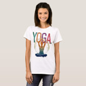「ヨガ」 Tシャツ (正面フル)