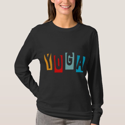 ヨガ Tシャツ (正面)