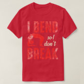 ヨガ Tシャツ (デザイン正面)
