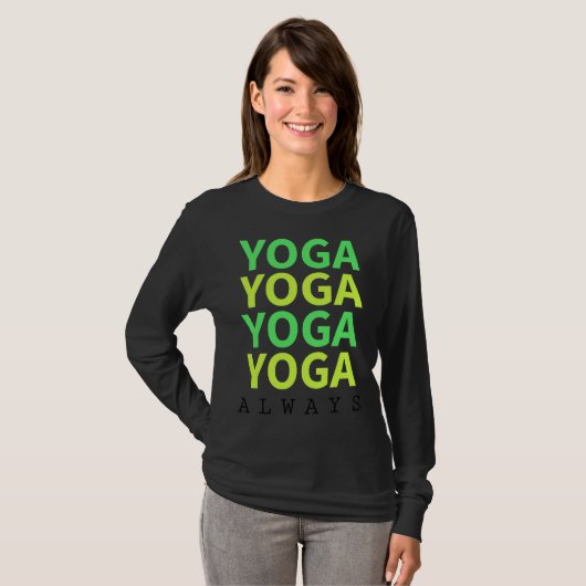 ヨガ Tシャツ (正面フル)