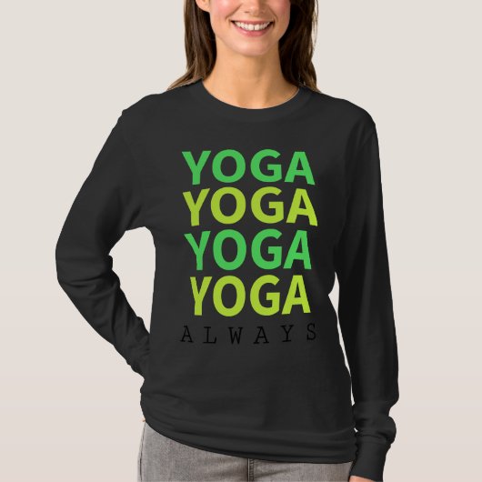 ヨガ Tシャツ (正面)