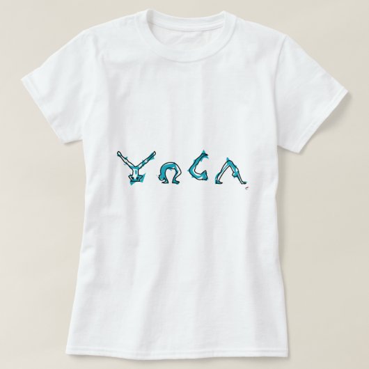 ヨガ Tシャツ (デザイン正面)