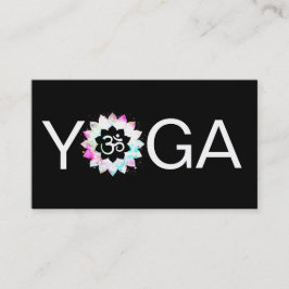 *～*ヨガOMオウム先生インストラクター曼荼羅ロータス 名刺