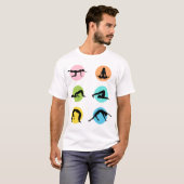 ヨガTシャツ Tシャツ (正面フル)