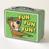 ヨギベアおもしろいおもしろいおもしろい メタルランチボックス (裏面)