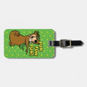 ヨギベアおもしろいおもしろいおもしろい ラゲッジタグ (正面横)