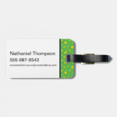 ヨギベアおもしろいおもしろいおもしろい ラゲッジタグ (裏面横)