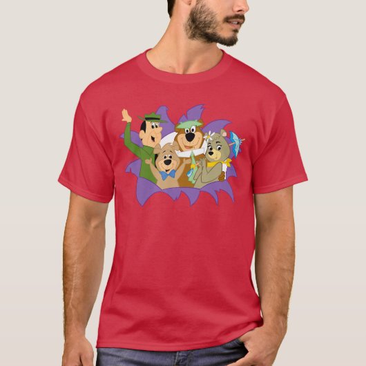 ヨギベアと仲間たち ビンテージ Tシャツ (正面)