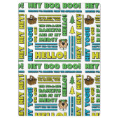 ヨギベアのピクニック引用文&おもしろいフレーズのパターン クリップボード (裏面)