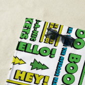 ヨギベアのピクニック引用文&おもしろいフレーズのパターン ビーチタオル (インサイチュ)