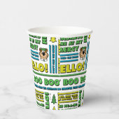 ヨギベアのピクニック引用文&おもしろいフレーズのパターン 紙コップ (右)