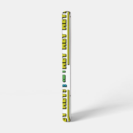 ヨギベアのピクニック引用文&おもしろいフレーズのパターン SAMSUNG GALAXYケース (左側面)