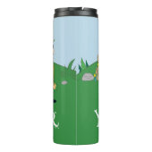 ヨギベアアンドフレンズクラシックポーズ タンブラー (裏面)