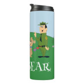 ヨギベアアンドフレンズクラシックポーズ タンブラー (回転右)