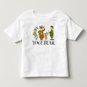 ヨギベアアンドフレンズクラシックポーズ トドラーTシャツ