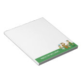 ヨギベアアンドフレンズクラシックポーズ ノートパッド (アングル)