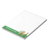 ヨギベアアンドフレンズクラシックポーズ ノートパッド (回転)