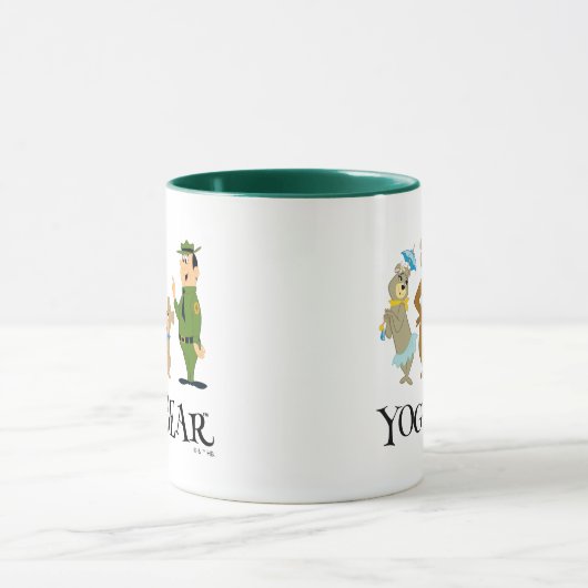 ヨギベアアンドフレンズクラシックポーズ マグカップ (中央)