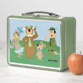 ヨギベアアンドフレンズクラシックポーズ メタルランチボックス (インサイチュ)