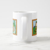 ヨギベアアンドフレンズフレームフォレスト写真 ジャンボコーヒーマグカップ (裏面)