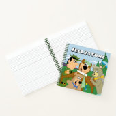 ヨギベアアンドフレンズフレームフォレスト写真 ノートブック (内部)