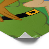 ヨギベアアンドフレンズフレームフォレスト写真 ポスター (角)