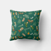 ヨギベアアンドフレンズJellystoneパークキャンプパターン クッション (裏面)