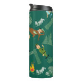 ヨギベアアンドフレンズJellystoneパークキャンプパターン タンブラー (回転右)