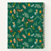 ヨギベアアンドフレンズJellystoneパークキャンプパターン ノートブック (裏面)