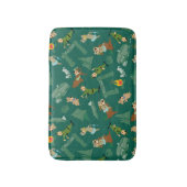 ヨギベアアンドフレンズJellystoneパークキャンプパターン バスマット (正面縦)
