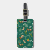 ヨギベアアンドフレンズJellystoneパークキャンプパターン ラゲッジタグ (正面縦)