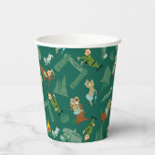ヨギベアアンドフレンズJellystoneパークキャンプパターン 紙コップ (裏面)