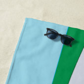 ヨギベアアンドブーブーおもしろいカヌアドベンチャー ビーチタオル (インサイチュ)