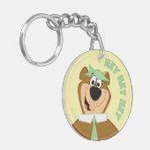 ヨギベアウェルカム キーホルダー (正面左)