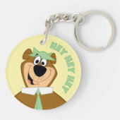 ヨギベアウェルカム キーホルダー (裏面)