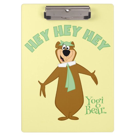 ヨギベアウェルカム クリップボード (正面)
