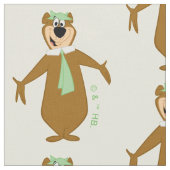 ヨギベアウェルカム ファブリック (クローズアップ)