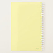 ヨギベアウェルカム プランナー手帳 (裏面)