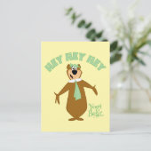 ヨギベアウェルカム ポストカード (スタンド正面)