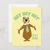 ヨギベアウェルカム ポストカード (正面/裏面)