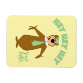 ヨギベアウェルカム マグネット (横)