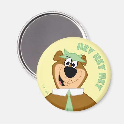 ヨギベアウェルカム マグネット (正面/裏面)