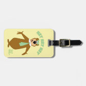 ヨギベアウェルカム ラゲッジタグ (正面横)