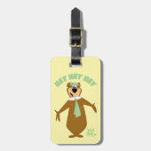ヨギベアウェルカム ラゲッジタグ (正面縦)